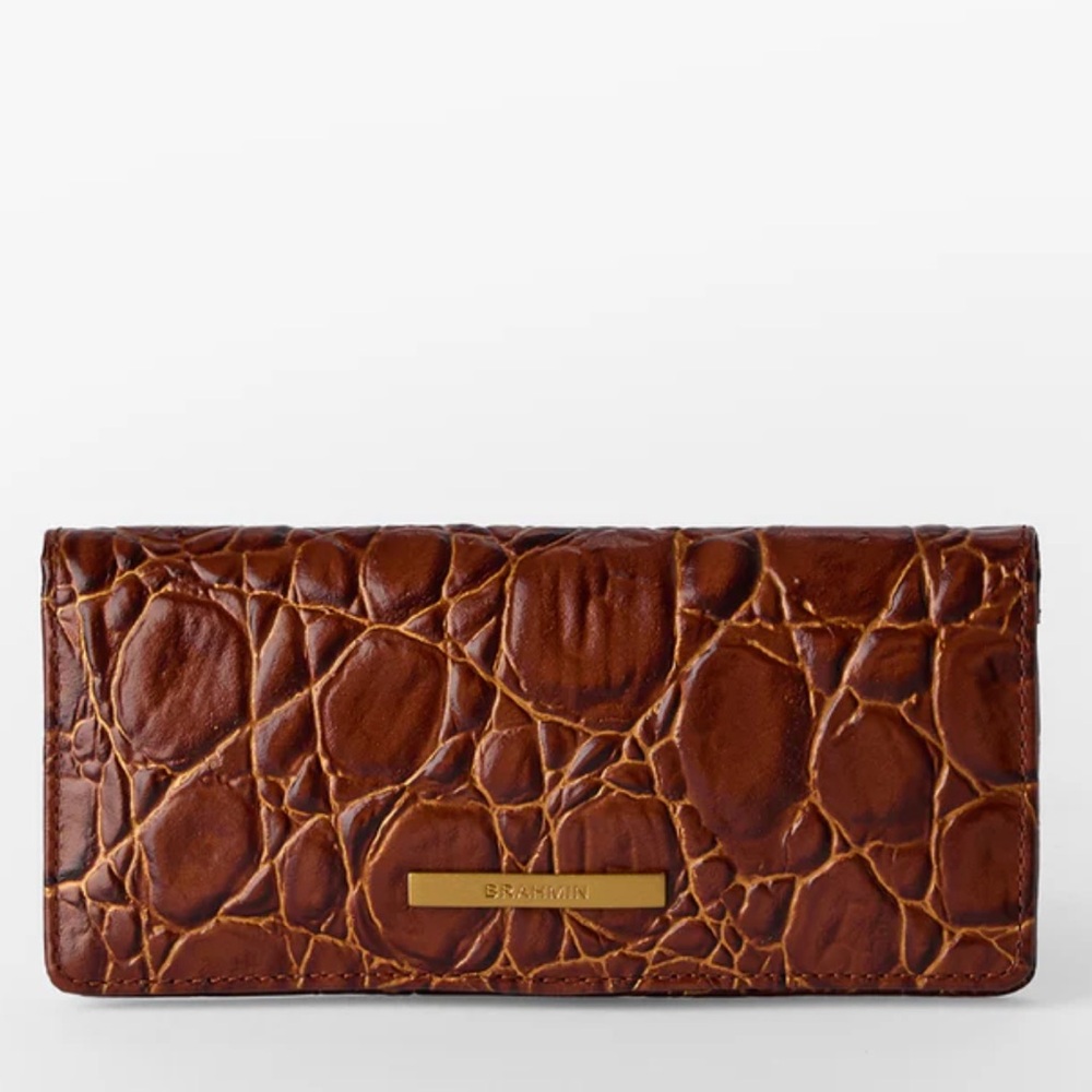NWT🌺Brahmin Ady Wallet Sparkling Cider Barnard - Picture 4 of 10